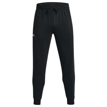 Under Armour Mens Rival Fleece Joggers Black For:Men, Type:Jogging Bottoms