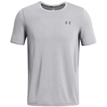 Under Armour Mens Vanish Seamless T Shirt Mod Grey Black For:Men, Type:T-Shirts & Vests
