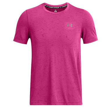 Under Armour Mens Vanish Seamless T Shirt Astro Pink by Under Armour - Timeless Look with comfort, quality and modern style