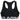 Under Armour Womens HeatGear Armour Mid Branded Sports Bra Black White For:Women, Type:T-Shirts & Vests