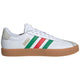 Adidas Mens VL Court 3.0 White/ Green/ Red