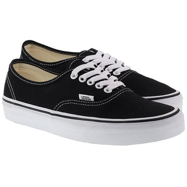 Vans Trainers Mens Authentic Black White For:Men, Type:Trainers
