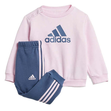 Adidas Infant Badge Of Sport Jogger Set Preloved Pink by Adidas - Heritage Style with comfort, quality and modern style