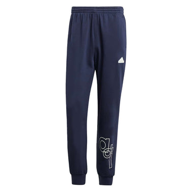 Adidas Mens Graphic Print Fleece Pant Legend ink by Adidas - Timeless Look with comfort, quality and modern style