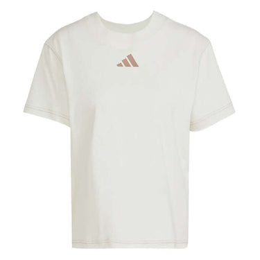 Adidas Womens All Szn Loose Graphic T shirt Off white by Adidas - Durable Design with comfort, quality and modern style