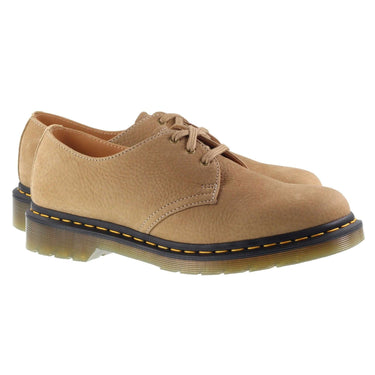 Dr Martens Shoes Mens 1461 Suede Savannah Tan For:Men, Type:Boots & Shoes