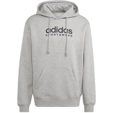 Adidas Mens All SZN Graphic Hoodie Medium Grey Heather For:Men, Type:Hoodies