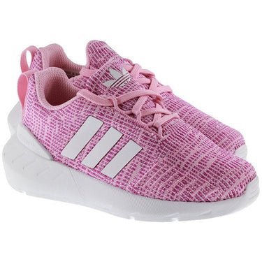 Adidas Originals Kids Trainers Swift Run 22 True Pink White For:Boys, For:Girls, For:Kids, Type:Shoes - Kids Age 6 - 10