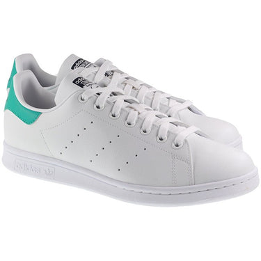 Adidas Originals Mens Trainers Stan Smith Cloud White Semi Mint Rush Shadow Navy For:Men, Type:Trainers