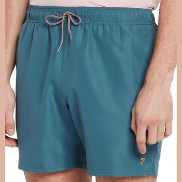 Farah Mens Colbert Plain Swim Short Ocean For:Men, Type:Swim Shorts
