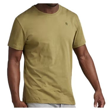 G Star Raw Mens Base T Shirt Smoke Olive For:Men, Type:T-Shirts & Vests