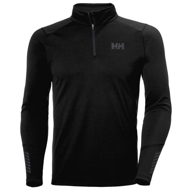 Helly Hansen Mens Lifa Active Half Zip Black For:Men, Type:Ski Clothing, Type:Ski Thermals