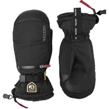 Hestra Mens Ski Mittens All Mountain CZone Black Type:Ski Accessories, Type:Ski Gloves
