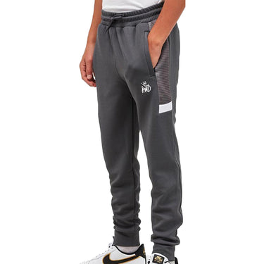 Kings Will Dream Kids Linus Poly Jog Pant Castlerock Grey Sharkskin White For:Boys, For:Girls, For:Kids, Type:Jogging Bottoms