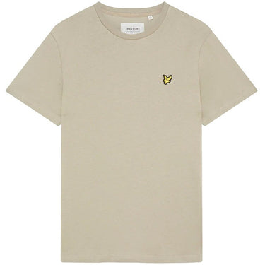 Lyle and Scott Mens Plain T Shirt Khaki Smoke For:Men, Type:T-Shirts & Vests