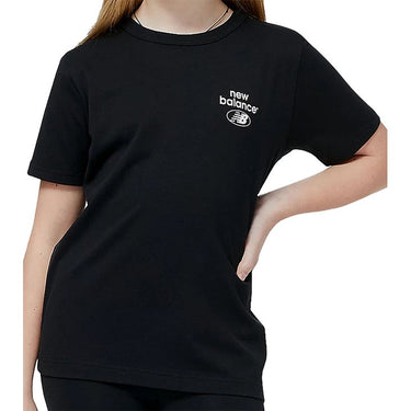 New Balance Junior Essentials Reimagined T Shirt Black For:Kids, Type:T-Shirts & Vests