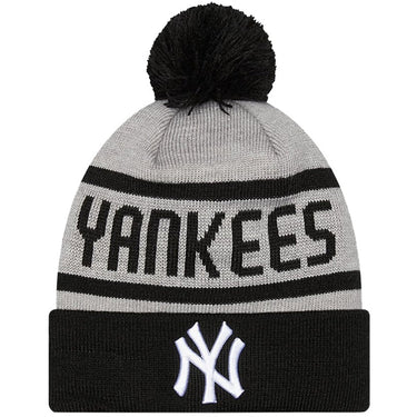 New Era Kids NY Yankees Jake Cuff Beanie Hat Grey Black For:Kids, Type:Hats & Caps