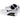 Nike Shoes Junior Air Max 90 White Black Multi Swoosh For:Boys, For:Girls, For:Kids, Type:Shoes - Junior Age 10 - 13
