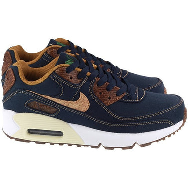 Nike Shoes Junior Air Max 90 SE AI Obsidian Wheat For:Boys, For:Girls, For:Kids, Type:Shoes - Junior Age 10 - 13