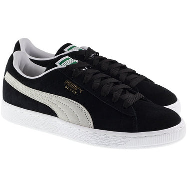 Puma Trainers Womens Suede Classic Plus Black White For:Women, Type:Trainers