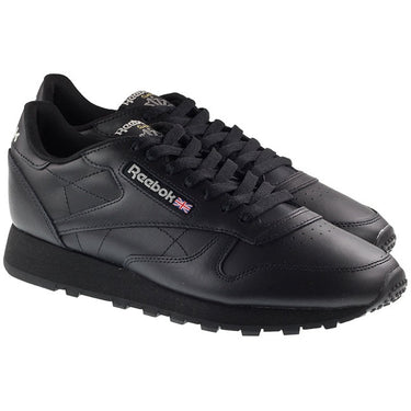 Reebok Trainers Mens Classic Black Pure Grey For:Men, Type:Trainers