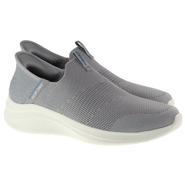 Skechers Trainers Mens Slip-ins Ultra Flex 3.0 Grey For:Men, Type:Trainers