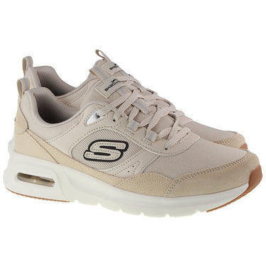 Skechers Trainers Womens Air Court Cool Avenue Natural Black For:Women, Type:Trainers