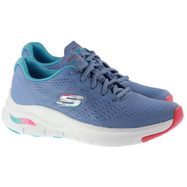 Skechers Trainers Womens Arch Fit Infinity Cool Blue Multi For:Women, Type:Trainers
