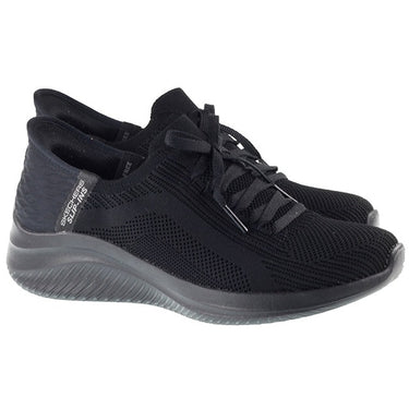 Skechers Trainers Womens Skechers Slip-ins Ultra Flex 3.0 Black For:Women, Type:Trainers