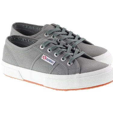 Superga Trainers Womens 2750 COTU Classic Grey Sage For:Women, Type:Trainers