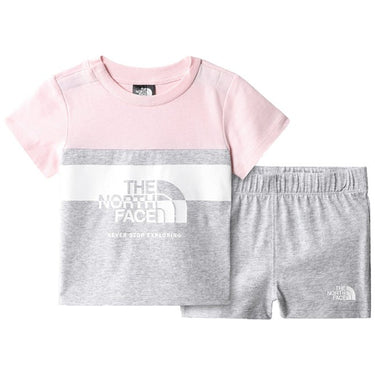 The North Face Infants Summer Set Purdy Pink For:Girls, For:Kids, Type:Shorts, Type:T-Shirts & Vests