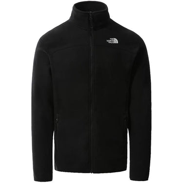 The North Face Mens 100 Glacier Full Zip Fleece Black For:Men, Type:Sweatshirts