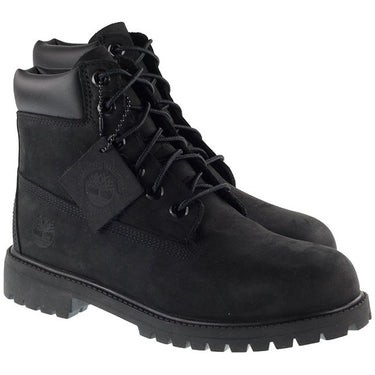 Timberland Boots Junior 6 Inch Prem Black For:Boys, For:Girls, For:Kids, Type:Shoes - Junior Age 10 - 13
