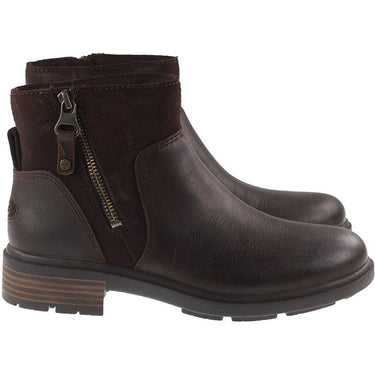 Ugg Boots Womens Harrison Zip Stout Leather For:Women, Type:Boots & Shoes
