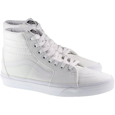 Vans Trainers Mens SK8 Hi True White For:Men, Type:Trainers