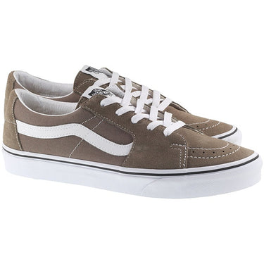 Vans Trainers Mens SK8 Low Walnut True White For:Men, Type:Trainers