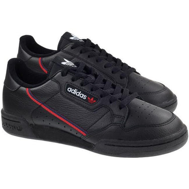Adidas Trainers Mens Continental 80 Core Black Scarlet Collegiate Navy For:Men, Type:Trainers