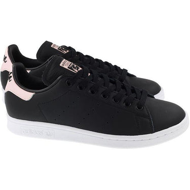 Adidas Originals Trainers Womens Stan Smith Black Pink For:Women, Type:Trainers
