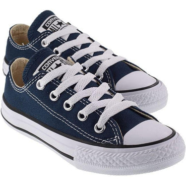 Converse Kids Chuck Taylor All Star Ox Low Navy White For:Boys, For:Girls, For:Kids, Type:Shoes - Kids Age 6 - 10