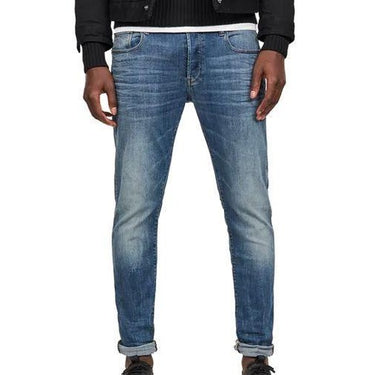G Star Mens 3301 Slim Jeans Vintage Medium Aged For:Men, Type:Jeans