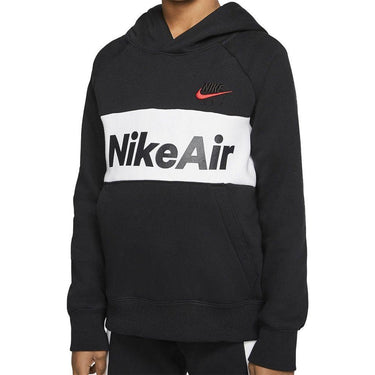Nike Kids Sportswear Air Pullover Hoodie Black White For:Boys, For:Girls, For:Kids, Type:Hoodies