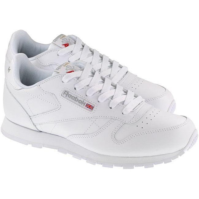 ladies white reebok trainers
