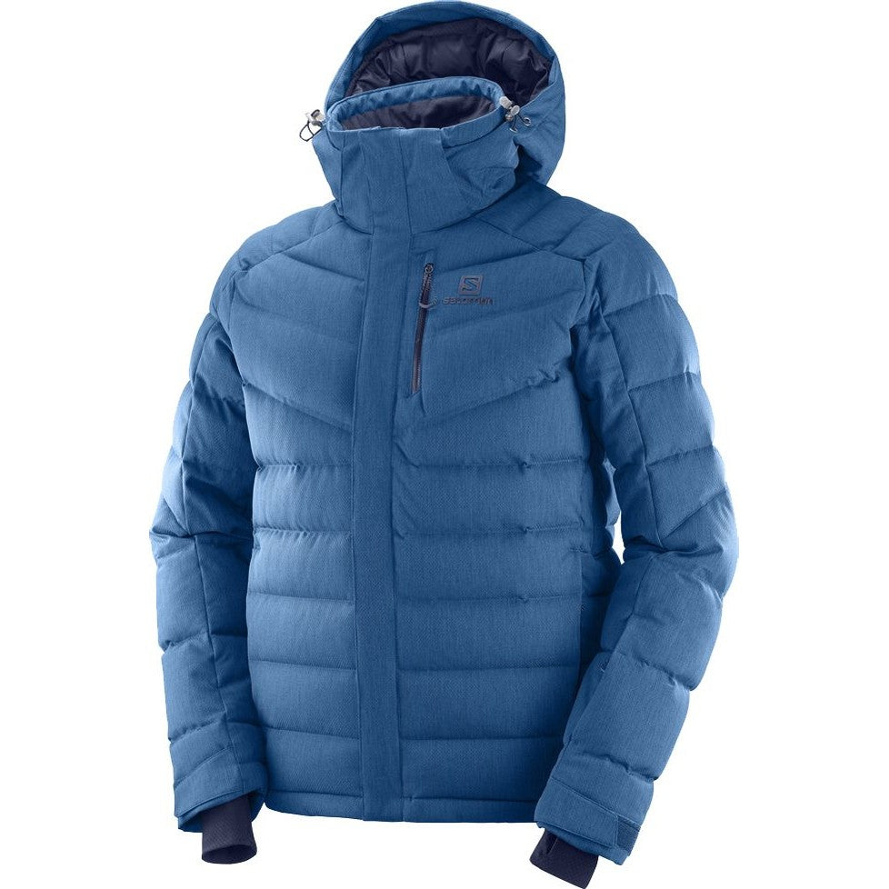discount salomon ski wear Salomon Ski Clothing Mens IceTown Jacket Poseidon Blue