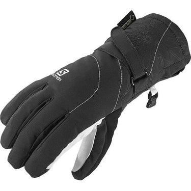 Salomon Ski Gloves Womens Propeller GTX Glove Black For:Women, Type:Ski Accessories, Type:Ski Gloves