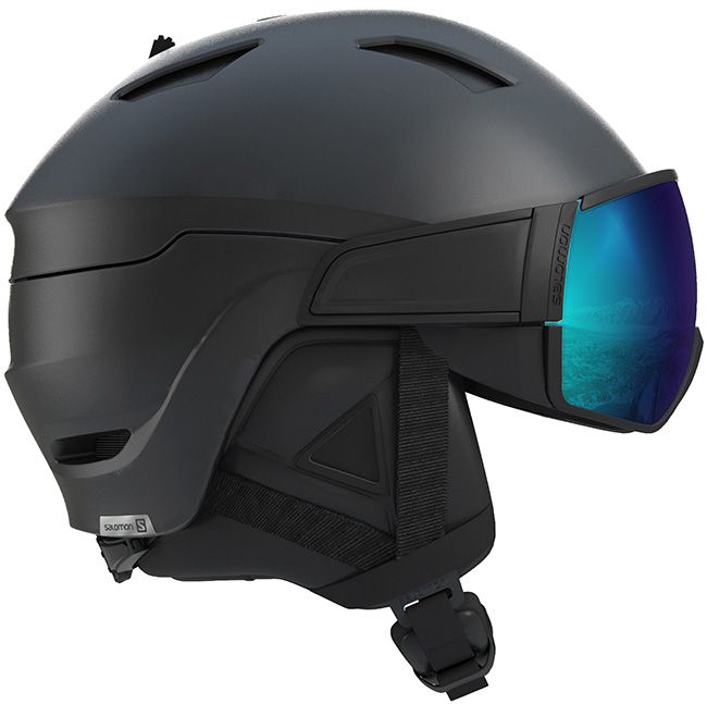 Salomon Ski Helmets Mens Driver S Black Silver | Landau Store