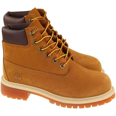 Timberland Boots Kids 6 Inch Prem Rust For:Boys, For:Girls, For:Kids, Type:Shoes - Kids Age 6 - 10