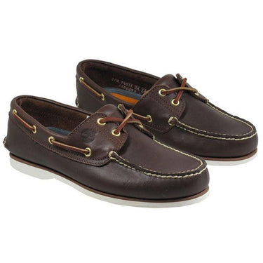 Timberland Boots Mens Boat Shoe Brown White For:Men, Type:Boots & Shoes