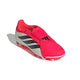 Adidas Football Kids Predator Club Fold-Over Tongue Firm/Multi-Ground Boots Lucid Red/ Core Black/ Cloud White