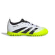 Adidas Football Kids Predator Club Turf Boots White / Lucid Lemon / Core Black
