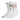 Adidas Accessories Kids 3 Stripe Cushioned Crew Socks White / White / Wonder Silver